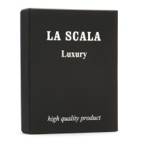 La Scala női bőr pénztárca piros R02 doboz