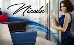 Pojawiły się ekskluzywne portfele damskie NICOLE.