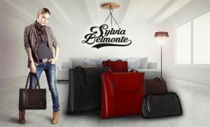 Les sacs en cuir pour femmes italiens populaires de Sylvia Belmonte, en cuir véritable, sont arrivés. (UN B)
