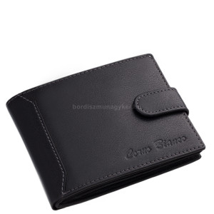 Kožená pánska peňaženka v darčekovej krabičke čierna SCC1021/T