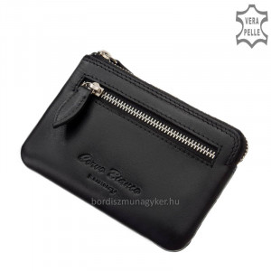 Leather key ring in gift box Corvo Bianco Luxury COR9073