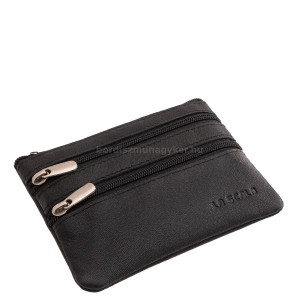 Leather keychain La Scala NS051 black