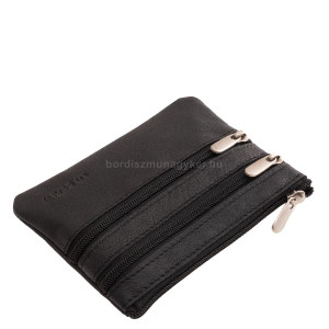 Leather keychain La Scala NS051 black