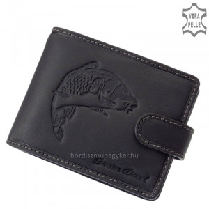 Ribiška denarnica GreenDeed z vzorcem krapa AP1021/T črna