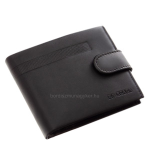 Bőr pénztárca RFID védelemmel fekete DVI1027/T