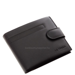 Bőr pénztárca RFID védelemmel fekete DVI6002L/T