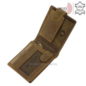 Portefeuille en cuir avec motif teckel RFID TACSIR08 / T