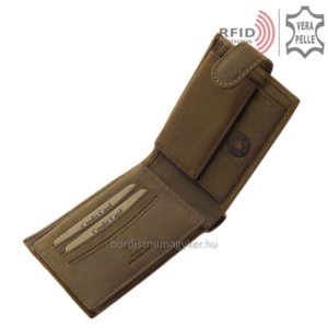 Bőr pénztárca tacskó mintával RFID TACSIR09/T