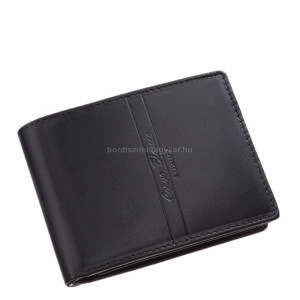 Corvo Bianco Luxury férfi pénztárca RFID fekete RCBS1021
