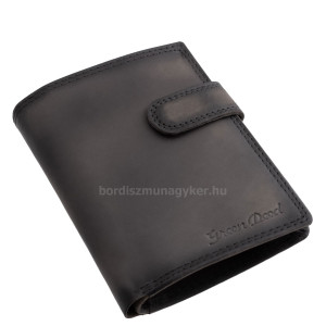 Pánská kožená peněženka v dárkové krabičce GreenDeed PF3072/T černá