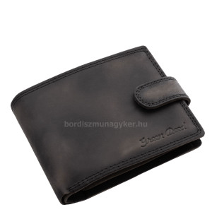 Pánská kožená peněženka v dárkové krabičce GreenDeed OPF1021/T černá
