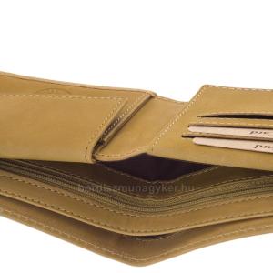 Férfi bőr pénztárca sas mintával RFID VSASR09