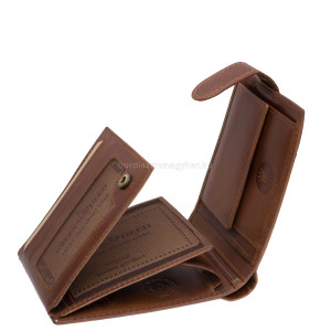 Pánska peňaženka v hnedej farbe GreenDeed PBH08/T