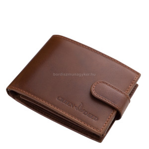 Pánska peňaženka v hnedej farbe GreenDeed PBH1021/T
