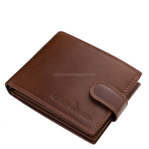 Pánska peňaženka v hnedej farbe GreenDeed PBH1027/T