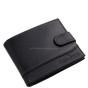 Moška denarnica v darilni škatli črna GreenDeed REC09/T