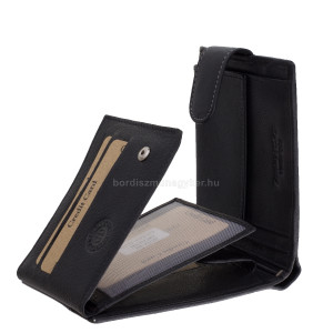 Men's wallet in gift box black GreenDeed REC1021/T