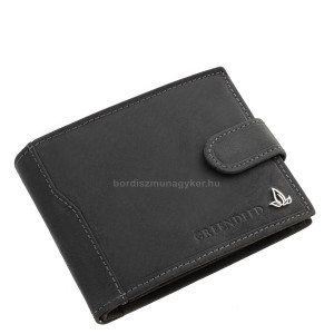 Pánska peňaženka elegantná čierna GreenDeed LGD1021/T