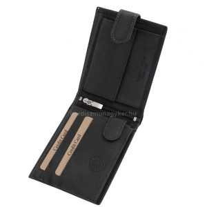 Men's wallet elegant black GreenDeed LGD1021/T