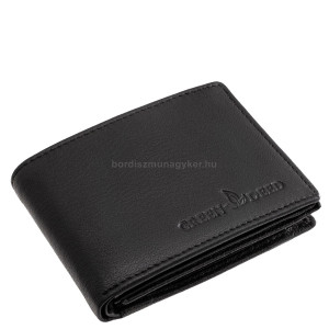 Férfi pénztárca kis méretben fekete színben GreenDeed GTD102