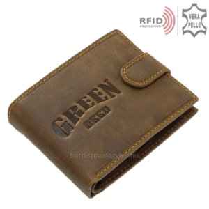 Férfi pénztárca RFID blokkolóval GreenDeed GRS09/T