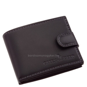 Férfi pénztárca RFID védelemmel fekete GreenDeed DPB102/T