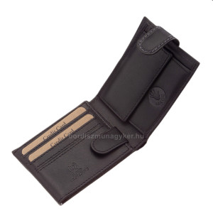 Férfi pénztárca RFID védelemmel fekete GreenDeed DPB102/T