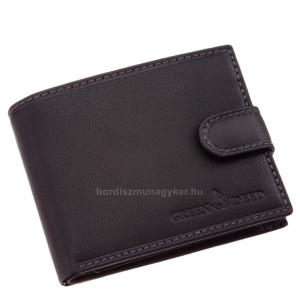 Férfi pénztárca RFID védelemmel fekete GreenDeed DPB1027/T