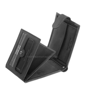 Pánská peněženka z pravé kůže v dárkovém balení černá Lorenzo Menotti AFL6002L/T