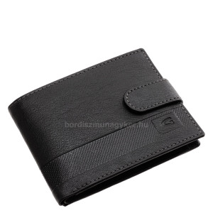 Pánská peněženka z pravé kůže s dárkovou krabičkou GIULTIERI černá GBV03/T