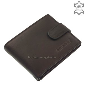 Pánska peňaženka z pravej kože čierna MS2010 / T