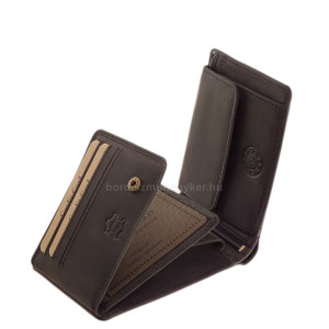 Pánská peněženka GreenDeed v dárkové krabičce černá GDC1021