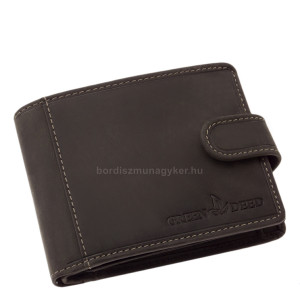 GreenDeed men's wallet in gift box black GDC1021/T