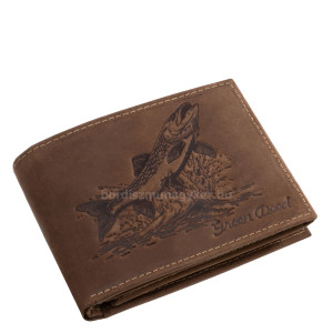 Rybářská peněženka GreenDeed se vzorem štiky PIKE1021