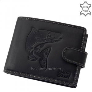 GreenDeed fishing wallet with perch pattern AS1021/T