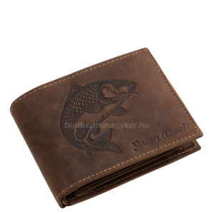 Portafoglio da pesca piccolo GreenDeed con motivo carpa 3D 3DP102