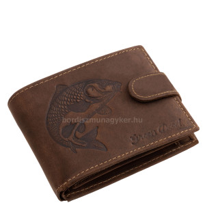 GreenDeed kisméretű horgász pénztárca 3D-s ponty mintával 3DP102/T