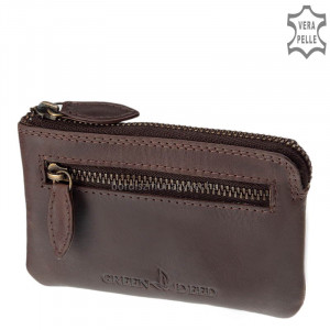 GreenDeed brand quality leather key ring OPR9073