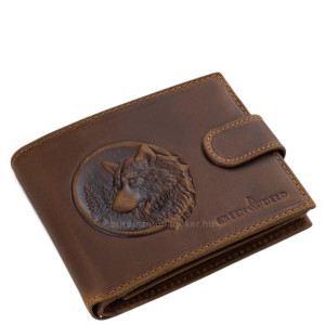 Poľovnícka peňaženka GreenDeed s 3D vzorom vlka 3DW1021/T