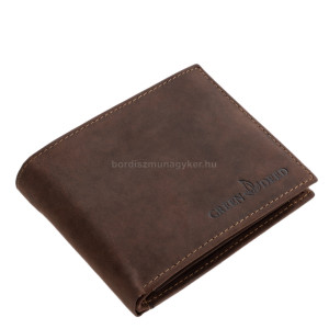 GreenDeed Genuine Leather Men's Wallet GHM1021 Brown