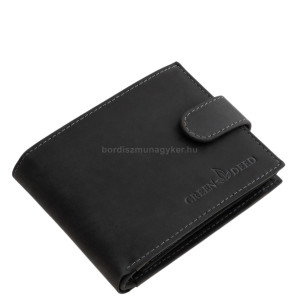 GreenDeed genuine leather men's wallet GHM1021/T black