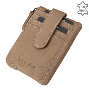 La Scala leather key ring light brown SE202