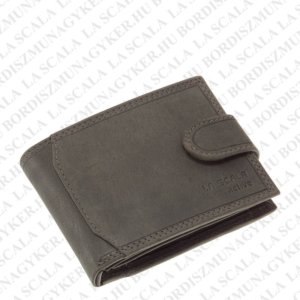 La Scala moška lovska usnjena denarnica XD01-SIVA