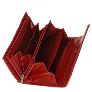 La Scala női bőr pénztárca piros R121