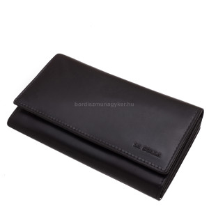 Ženska aktovka denarnica La Scala v darilni škatli črna CVF100