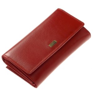 La Scala dames rugzak portemonnee rood R155