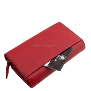 Portfel damski La Scala czerwony DDN100