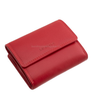 Portfel damski La Scala czerwony DDN10090