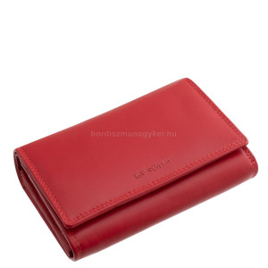 Portfel damski La Scala czerwony DDN57006