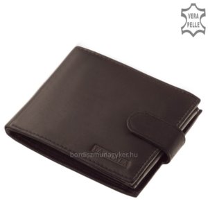 La Scala RFID bőr férfi pénztárca DKR08-FEKETE